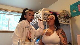 Doing my moms makeup 💄 [upl. by Eelirak]