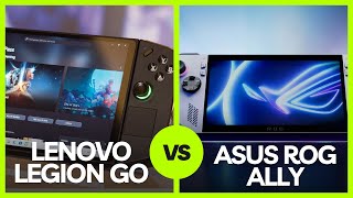 Lenovo Legion Go vs Asus Rog Ally Who Wins [upl. by Hbahsur]