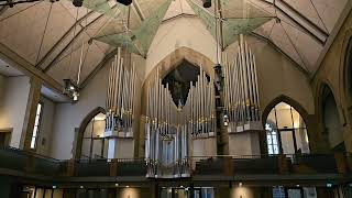 Orgel in der Stiftskirche in Stuttgart [upl. by Odine24]