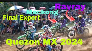 Final Expert Production Rayray Baitit vs Mackong Demata Quezon Bukidnon Motocross Competition 2024 [upl. by Ocer]