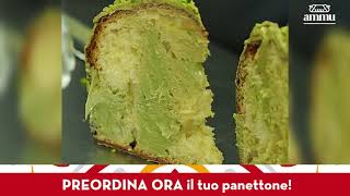 Panettone al Pistacchio con quotPistacchio Verde di Bronte DOPquot 11 Kg  Ammu  Pasticceria Siciliana [upl. by Nonad]