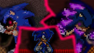 Sonicexeorigins vs sonic exe xenophanes🎃 quotparte 2quot [upl. by Weight]