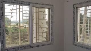 upvc sliding window 25 track Glass amp net titilagarh [upl. by Akcimahs]