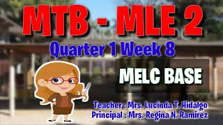 MTB MLE2 MELC BASE Quarter 1 Week 8 [upl. by Iv]