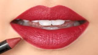 HOW TO Apply Lip Liner For Beginners  chiutips [upl. by Irat]