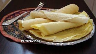 CRESPELLE 6 ricette  SCRIPPELLE  Polvere di Riso [upl. by Lehcear]