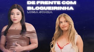 REAGINDO À LUISA SONZA NO DE FRENTE COM A BLOGUEIRINHA  Tá engraçada Ou só tá bonita [upl. by Shumway]