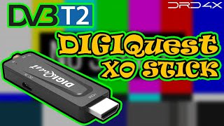 DIGIQuest XO Stick Full HD DVBT2 Piccolo ed economico per lo switch off del Digitale Terrestre [upl. by Annayar]