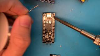 Soldering STM32 pins [upl. by Tiduj]