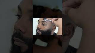 📚LES SOURCILS 🔥 barber barberskills barbershop haircut beard mensgrooming hair [upl. by Arramas]