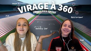 Course sous tension…🤯  Débrief Grand Prix Qatar ft Samantha [upl. by Dnalrah518]