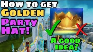 HOW to OBTAIN the NEW GOLDEN PARTY HAT  Tradeable Rares Discussion  Runescape 3 2021 [upl. by Refitsirhc]