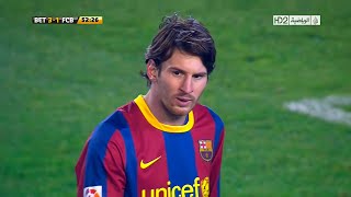 Lionel Messi vs Real Betis CDR Away 201011 English Commentary HD 1080i [upl. by Torrie]