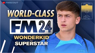 The MONSTER Wonderkid You NEED In FM24  Football Manager 2024 Wonderkids to Superstar [upl. by Seif]