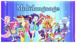 MLP  EG Dance Magic  Multilanguage  Twilight and Sunset [upl. by Maighdiln261]