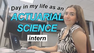 day in the life of an ACTUARIAL SCIENCE intern at AIG [upl. by Aknayirp]