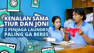 TISSA BIANI amp ERICK SERING NEMU CELANA DALEM PELANGGAN LAUNDRY [upl. by Lanor]