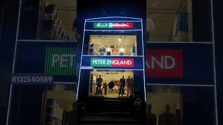 Showroom shop Elevation Facade New Design Decor LED light Letters 8122540589 Outdoor Design India [upl. by Dryden]