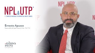 Ernesto Apuzzo PwC TLS intervistato da Micaela De Medici allNPLampUTP di Alma Iura [upl. by Norreg]