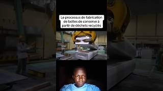 le processus de fabrication de boîte de conserve à partir de déchets recyclés creativefunnytiktok [upl. by Arin]