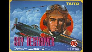 Sky Destroyer NES Gameplay [upl. by Derwin29]