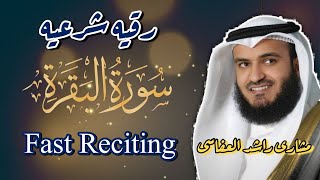 ruqya sharia for black majic  fast reciting Surah AlBaqarah Mishary Rashid Alafasy  سورة البقرة [upl. by Reeta]