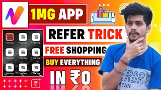 Tata 1mg unlimited refer trick ₹100 per OTP  tata 1mg refer amp earn offer  Free shopping app [upl. by Assyn]