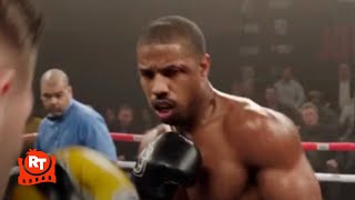 Creed 2015  Adonis vs The Lion Scene  Movieclips [upl. by Kenwee]