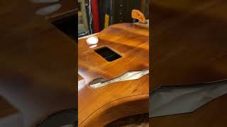 It’s all about the F Hole F stands for FineDetails 😀 guitar guitarsdaily woodworking [upl. by Atinrahs]