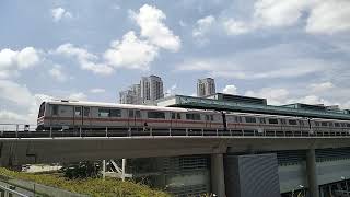 smrt Siemens c651 MIA set 201202 departing Buona Vista [upl. by Ative]