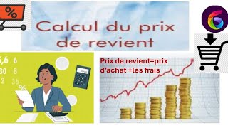 le PRIX de REVIENT mathématiques comptabilitépropriétés et applications [upl. by Ddahc]