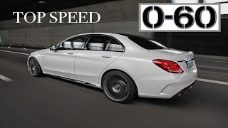 2016 MercedesAMG C63 81999 MSRP 060 MPH LAUNCH CONTROL amp ACCELERATION [upl. by Laiceps]