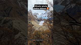 🏔🧊 Glaciar piedras blancas trekking montaña montanismo patagonia chalten laguna camping [upl. by Verdha]