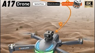 Profesional Drone 20km 2024 A17 with Camera Mini Drone 4k Aerial [upl. by Airetahs265]