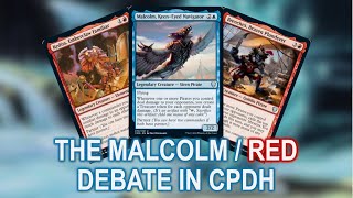 The Malcolm  Red Debate in Competitive Pauper EDH [upl. by Alwitt]