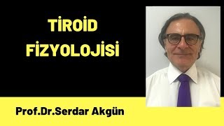 Fizyoloji Tiroid Fizyolojisi Endokrinoloji Tıp Dersleri 1Bölüm [upl. by Esoryram]