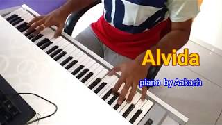 Alvida Life in a Metro  Piano cover by Aakash Desai [upl. by Krystalle]