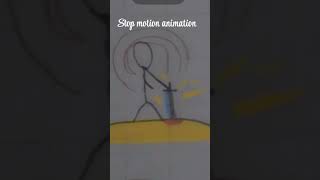 Part 2 of making stop motion paper animation [upl. by Ativak]