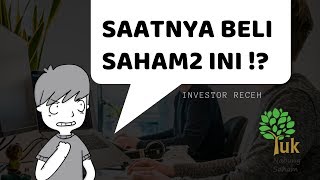 Saham  Saatnya Beli Saham2 Berikut 📝 [upl. by Joacimah]