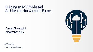 Building an MVVM based Xamarin Forms app [upl. by Katee]