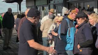 Harwich International Shanty Festival 2023 Pot of Gold singing Im Marching Inland [upl. by Lais]