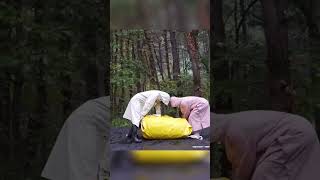 Cramping in rain enjoyment outdoor activity yt vedios campinggear survival outdoorsgear [upl. by Der]