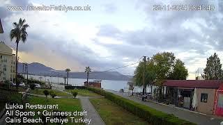 Live from Calis Beach Fethiye Turkey  Fethiye webcam [upl. by Quin]