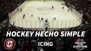 Hockey Hecho Simple Icing [upl. by Helbonnas319]