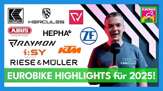 EUROBIKE 2024 Unsere Highlights amp Neuheiten für 2025 [upl. by Graniah]