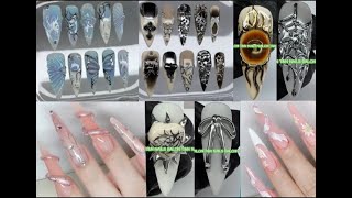 How to designs beautiful nails for 2024 💅 nails nailarttutorial nailartathome ធ្វើក្រចកusa [upl. by Cowey]