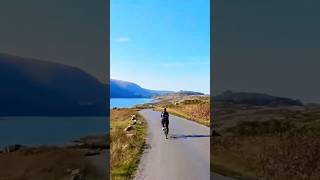 Drone footage of the Lake District cycling lakedistrict [upl. by Ynnav998]