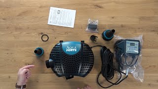 UNBOXING AND INSTRUCTIONS  AquaForte OPlus Vario 10000 S [upl. by Virgilia]