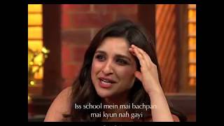 Watch Parineeti Chopra and Sania Mirza go back to school [upl. by Aisatsan]