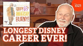 Celebrate the RecordBreaking Disney Career of Animator Burny Mattinson [upl. by Namrej]